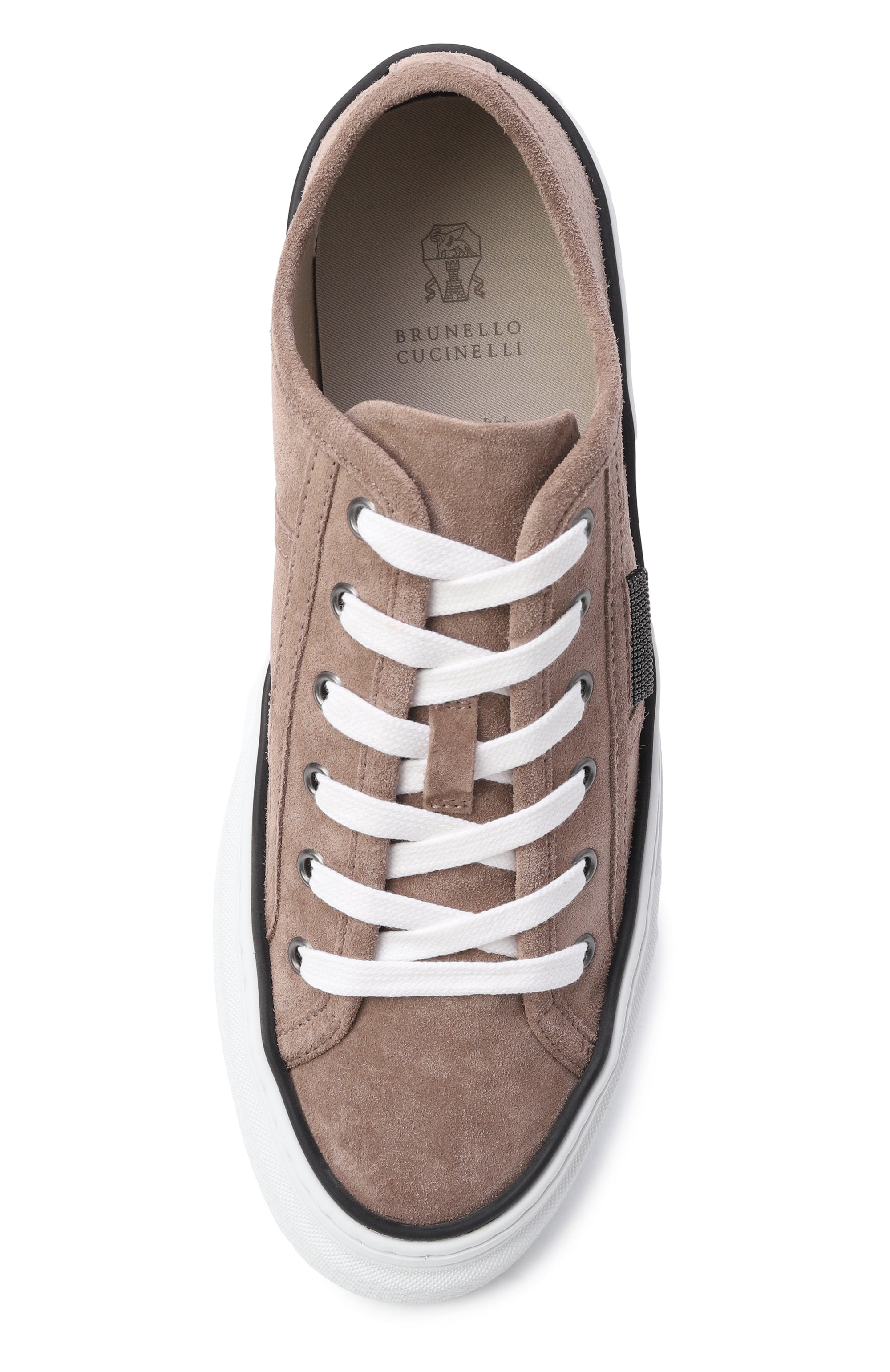 Замшевые кеды BRUNELLO CUCINELLI, арт. MZSFG3221, фото 6