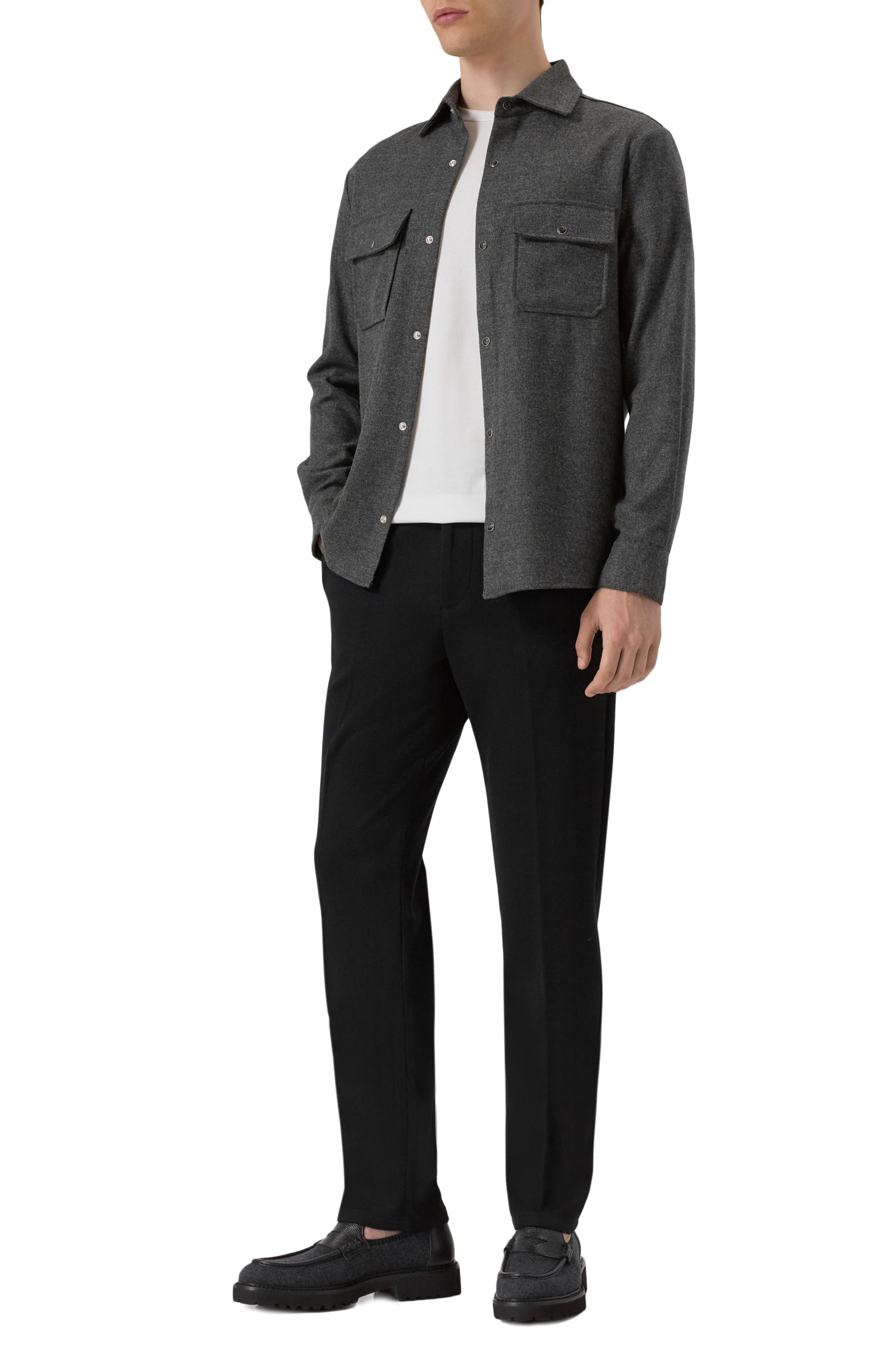 Куртка-рубашка из шерсти и кашемира MARCO PESCAROLO, арт. NEXT/5234, фото 2