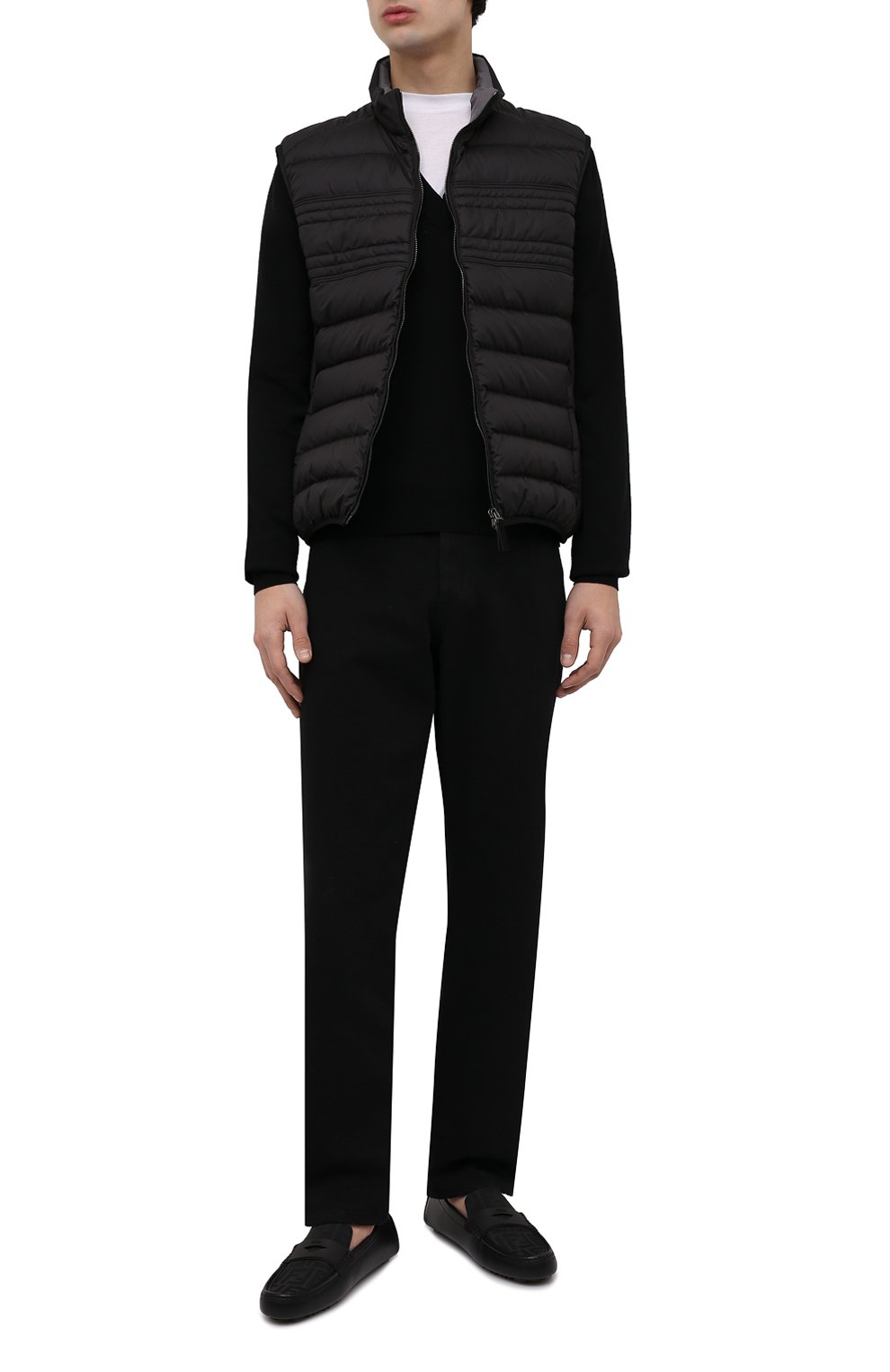 Кожаные мокасины FENDI, арт. 7D1473 AHG0, фото 2