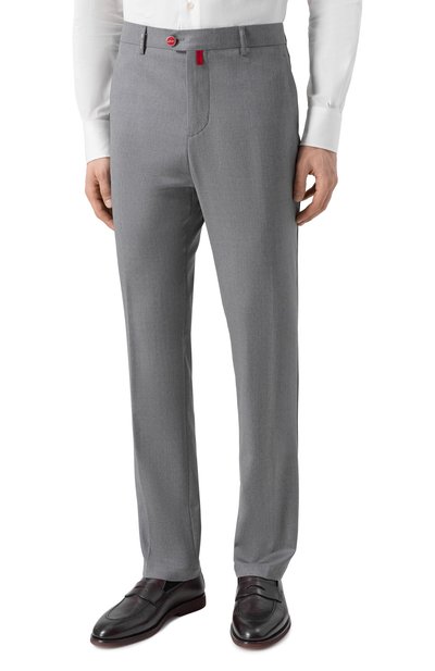 Шерстяные брюки KITON, арт. UFPPERK0127H02, фото 3