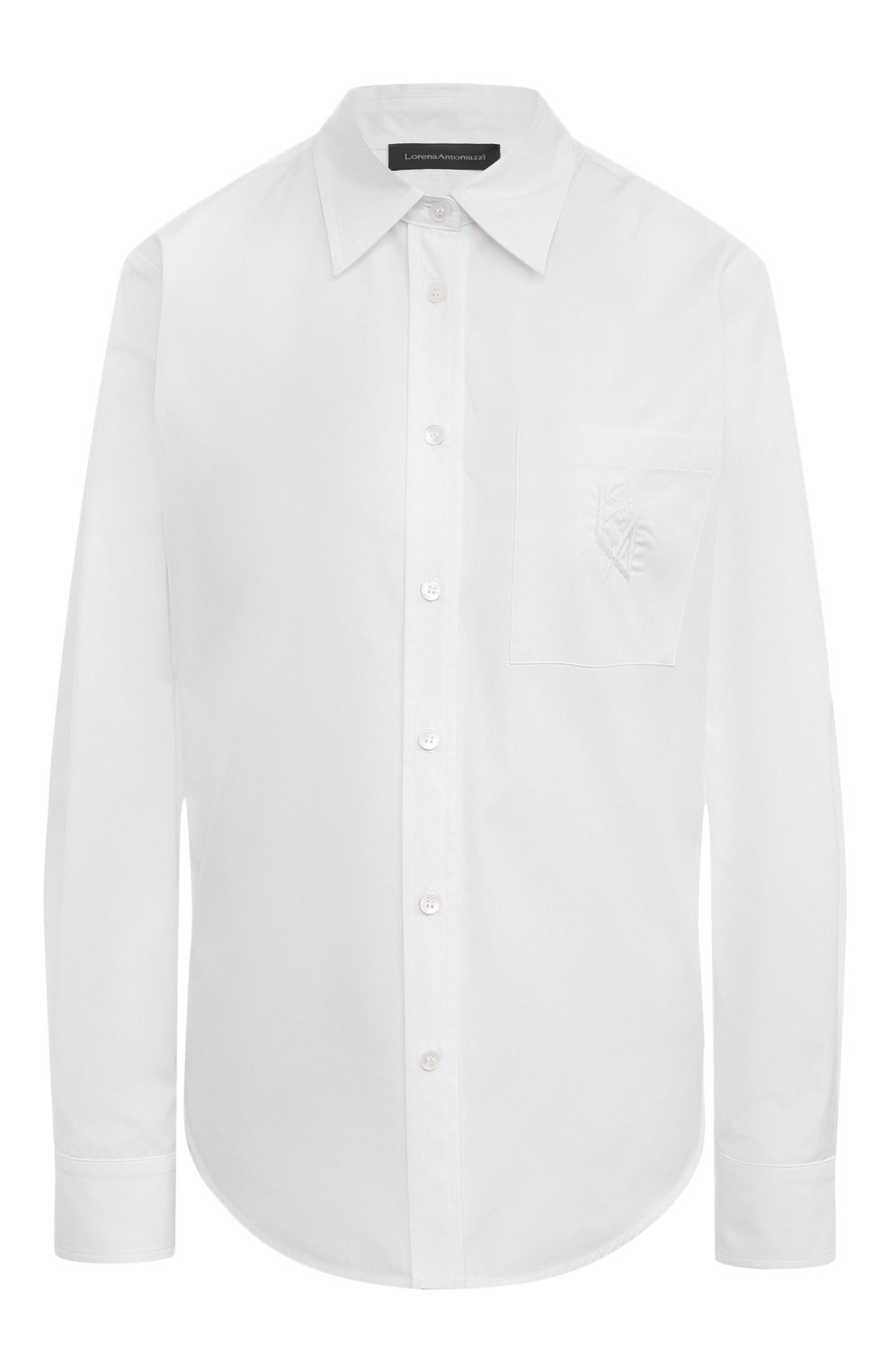 Хлопковая рубашка LORENA ANTONIAZZI, арт. A2466CA09A/3434R, фото 1