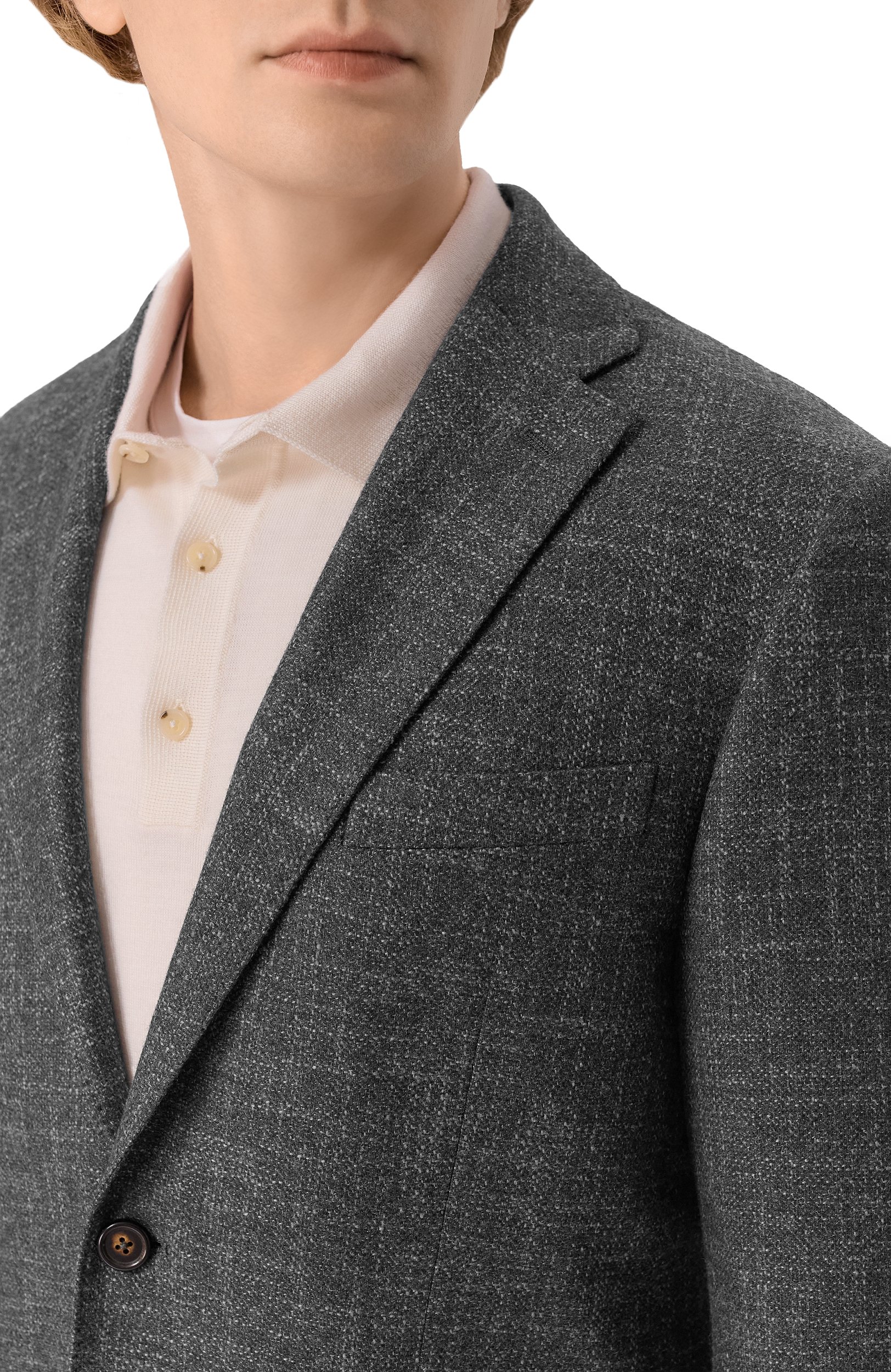 Пиджак из шерсти и шелка CORNELIANI, арт. 286008/2A16247, фото 5