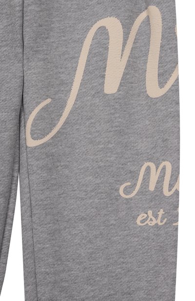 Хлопковые джоггеры MSGM KIDS, арт. F5MSJBFP255, фото 3