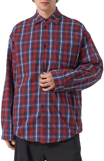 Хлопковая рубашка BALENCIAGA, арт. 768767/TRM22, фото 3