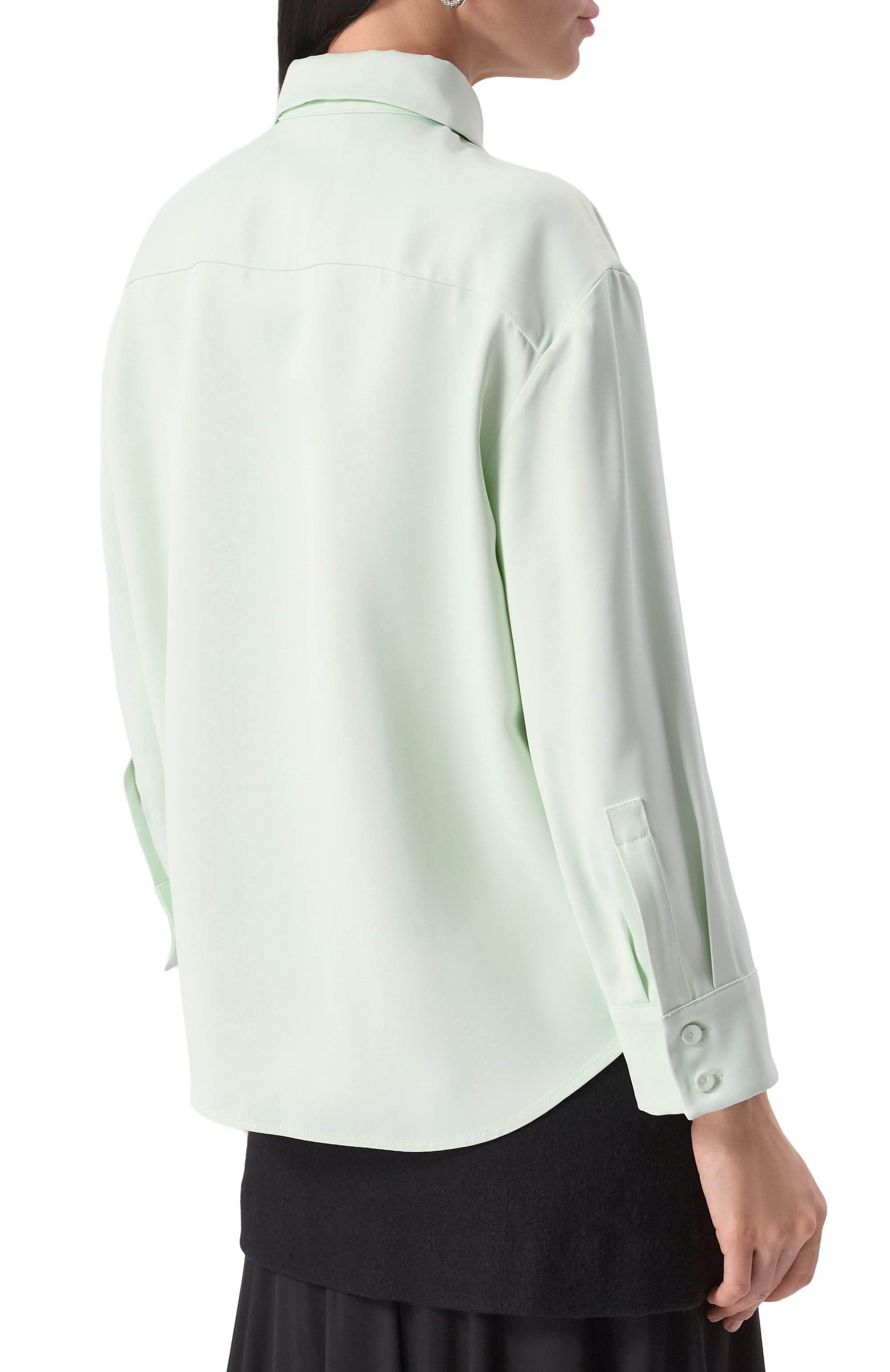 Рубашка из вискозы JIL SANDER, арт. J01DL0157/J65289, фото 4