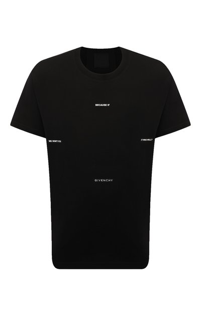 Мужская хлопковая футболка GIVENCHY, арт. BM716R/3YFJ