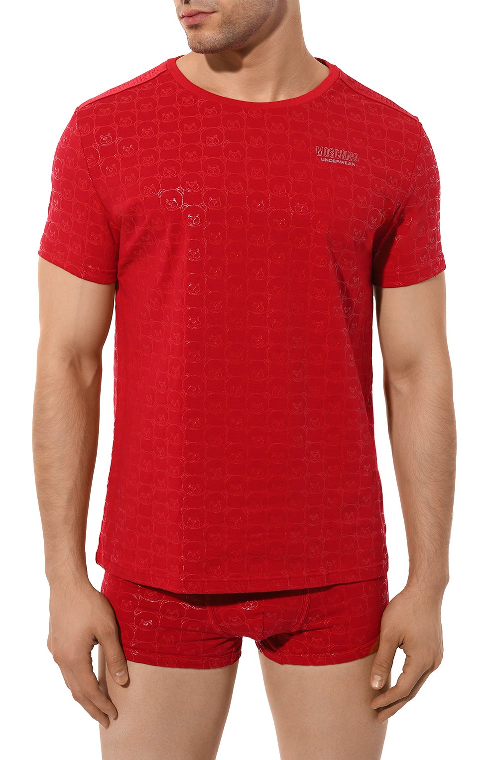 Хлопковая пижама MOSCHINO, арт. A2102/4414, фото 3