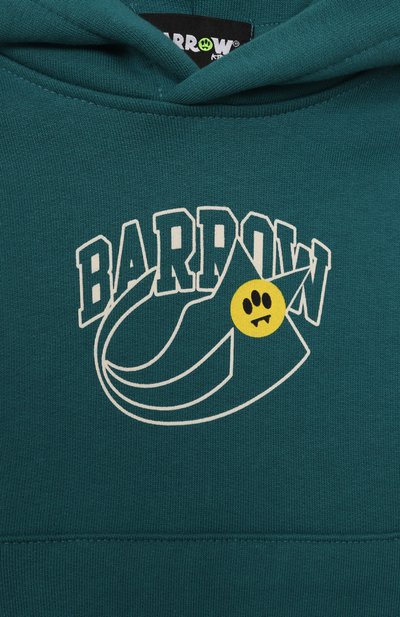 Хлопковое худи BARROW, арт. F5BKJUHS223, фото 3