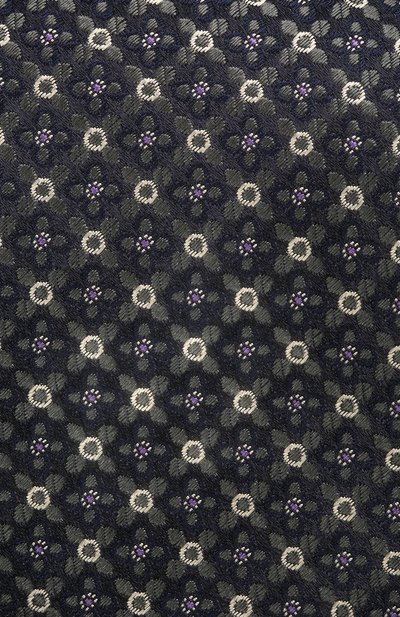 Шелковый галстук CANALI темно-синего цвета по цене 12700 руб., арт. 18/HJ03290, фото 3 Шелковый галстук CANALI, арт. 18/HJ03290, фото 3