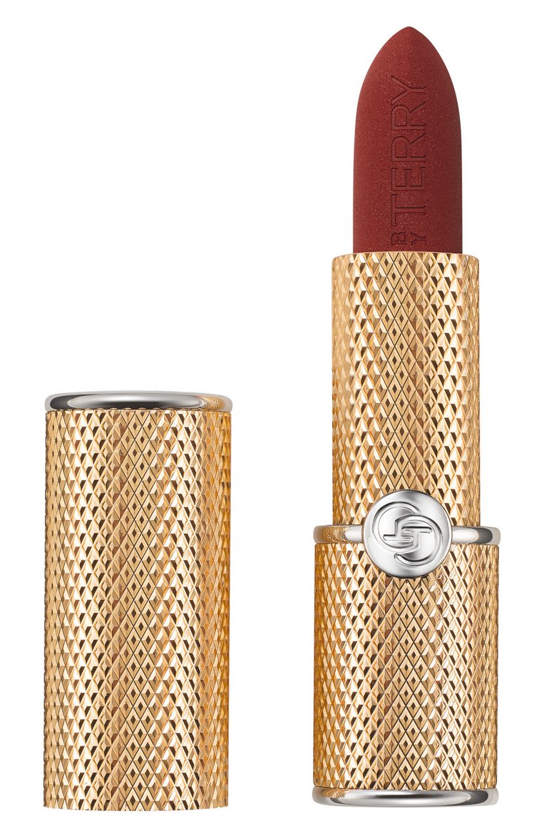 Увлажняющая помада с матовым финишем rouge opulent, оттенок 11 spicy kiss (3,5g) BY TERRY  цвета, арт. V24000211 | Фото 1 (Региональные ограничения белый список (Axapta Mercury): Не проставлено; Нос: Не проставлено; Финишное покрытие: Матовый)
