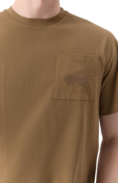 Хлопковая футболка PAUL&SHARK, арт. 25411092/3XL, фото 5