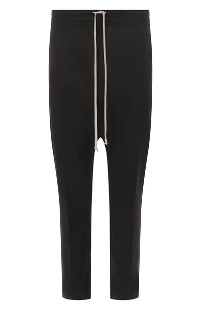 Мужские хлопковые брюки RICK OWENS, арт. RU02E1380/TE