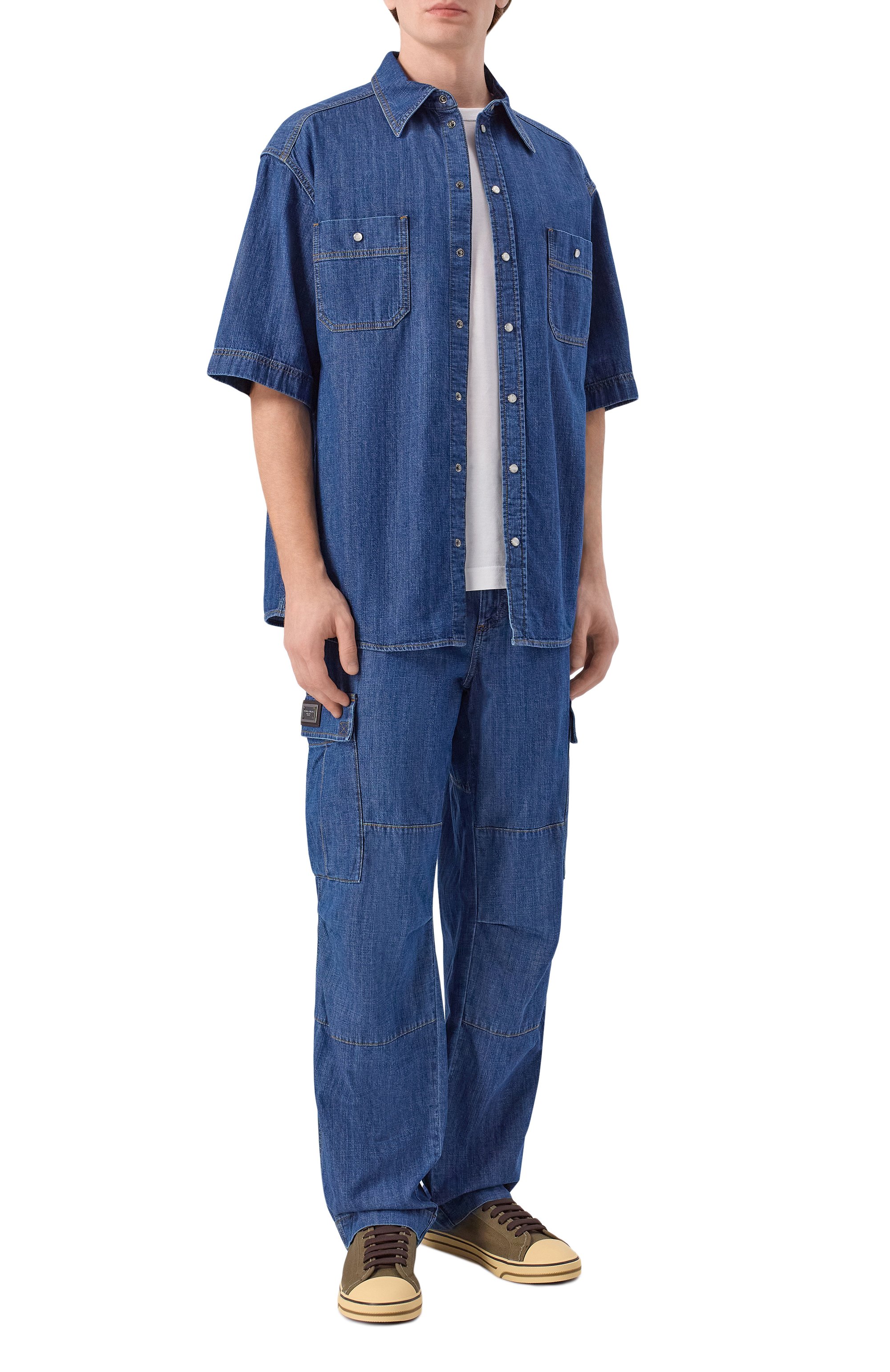 Джинсовая рубашка DOLCE & GABBANA, арт. G50D3D/G80M1, фото 2