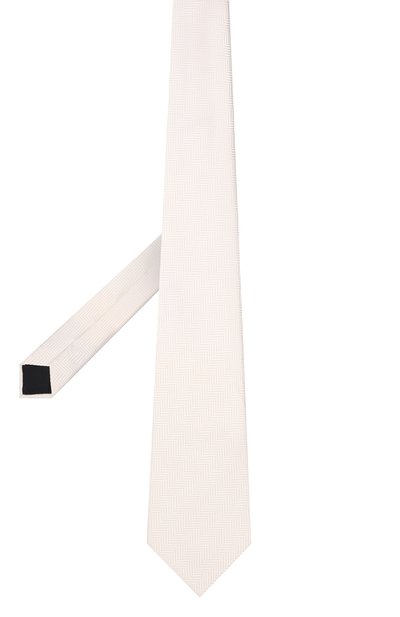 Шелковый галстук LANVIN кремового цвета по цене 12600 руб., арт. 11501/TIE, фото 3 Шелковый галстук LANVIN, арт. 11501/TIE, фото 3