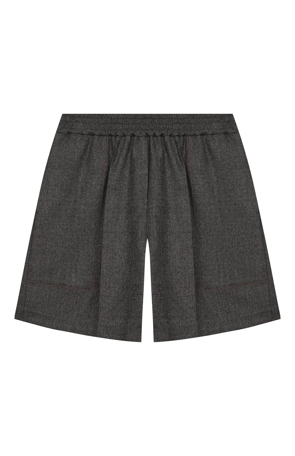 Шерстяные шорты BRUNELLO CUCINELLI, арт. BC150P7018, фото 1
