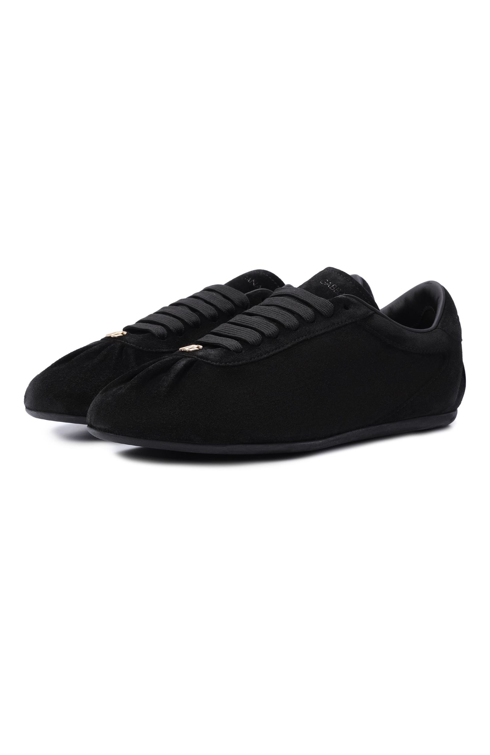 Замшевые кеды soft ballet DOLCE & GABBANA, арт. CK2485/A9U97_001, фото 1