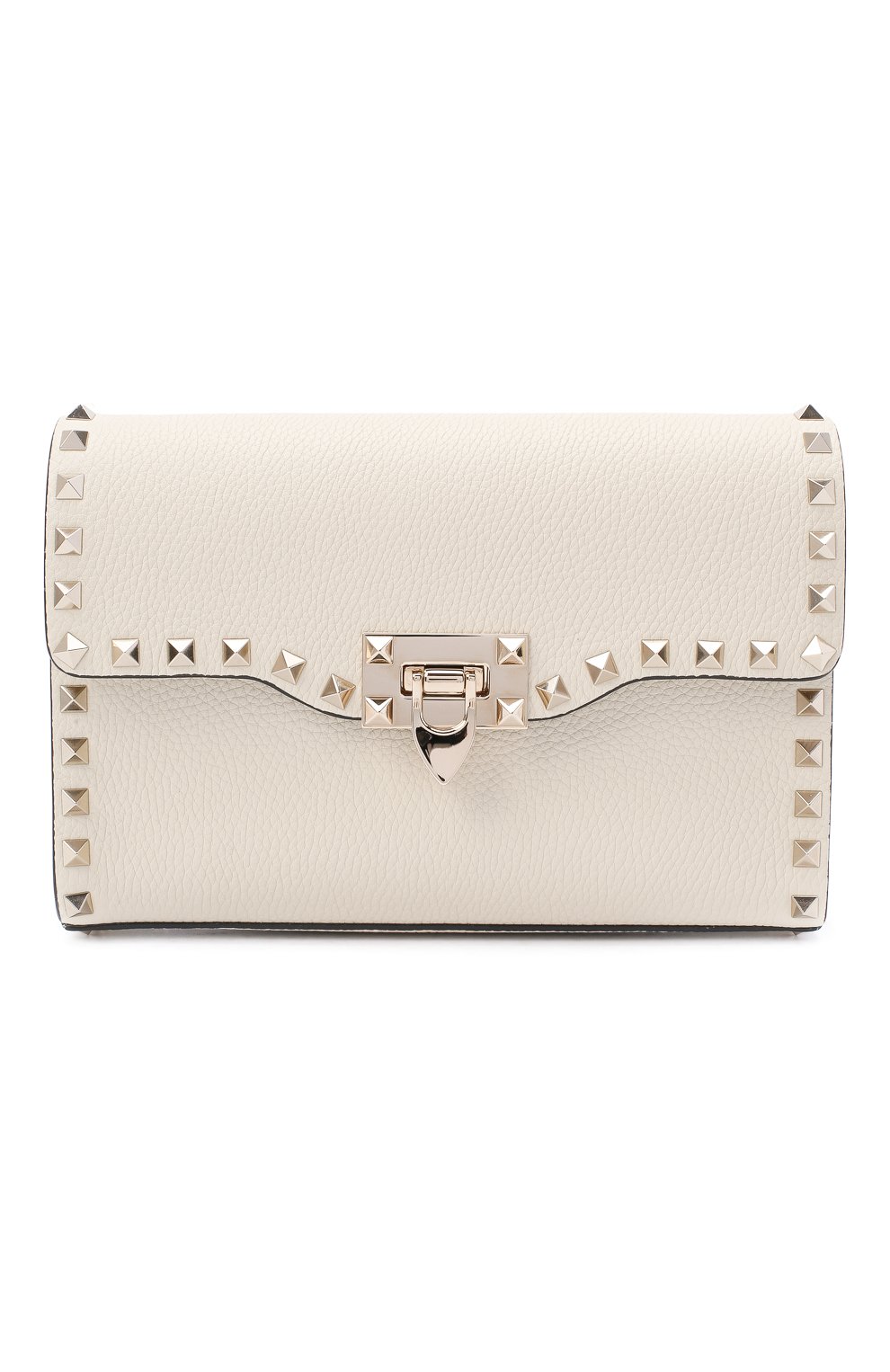 Сумка rockstud VALENTINO белого цвета по цене 215500 руб., арт. UW2B0181/VSF, фото 1 Сумка rockstud VALENTINO, арт. UW2B0181/VSF, фото 1