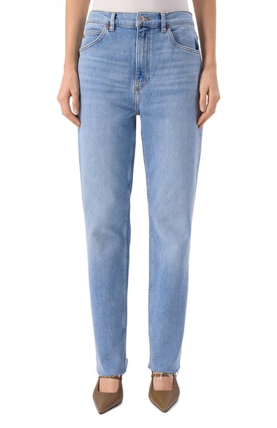 Джинсы the 70s RE/DONE, арт. 165-3WSTV27/FADED C0AL WITH RIPS, фото 3