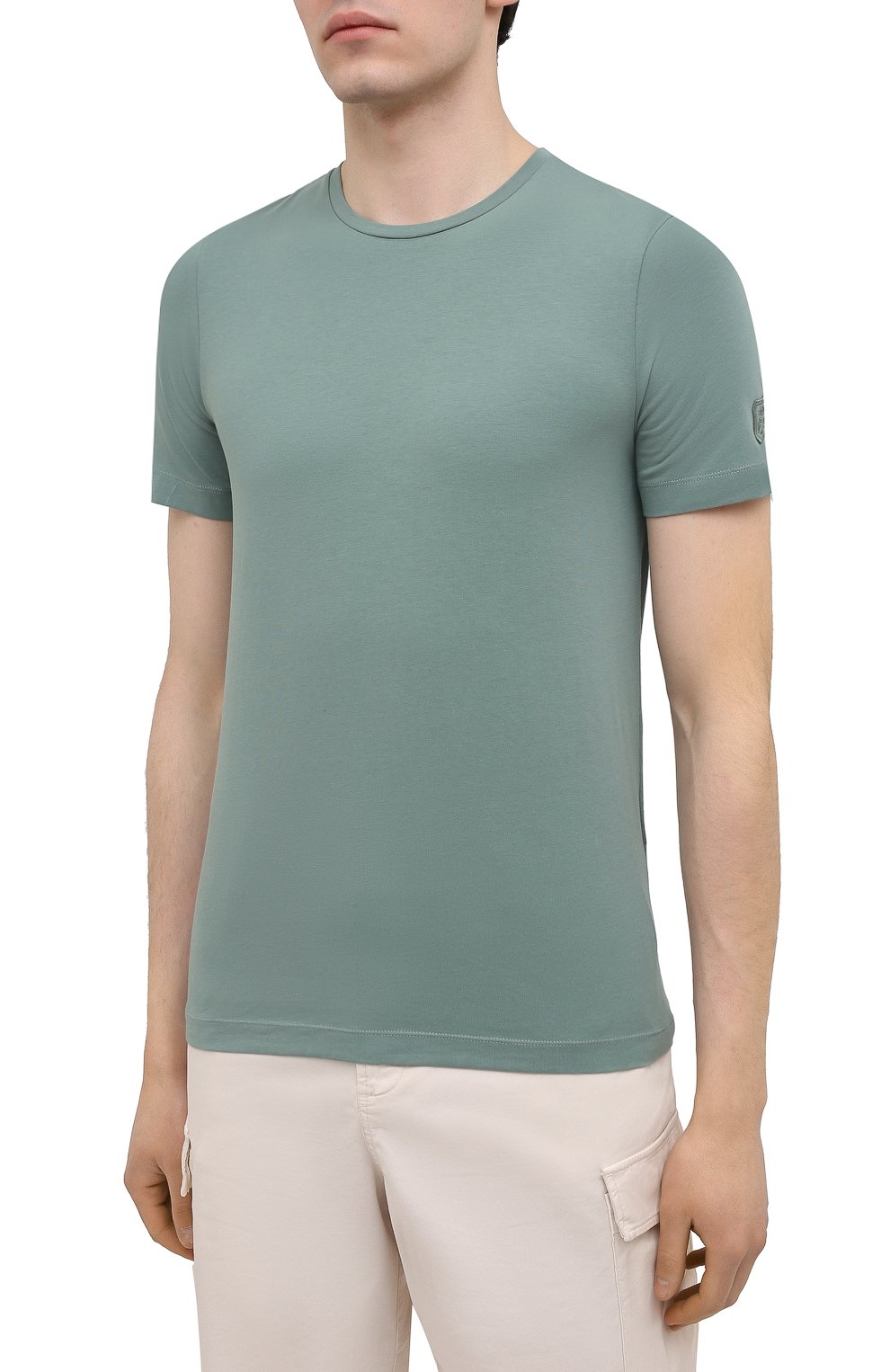 Хлопковая футболка CORNELIANI, арт. 87G586-1125090/00, фото 3