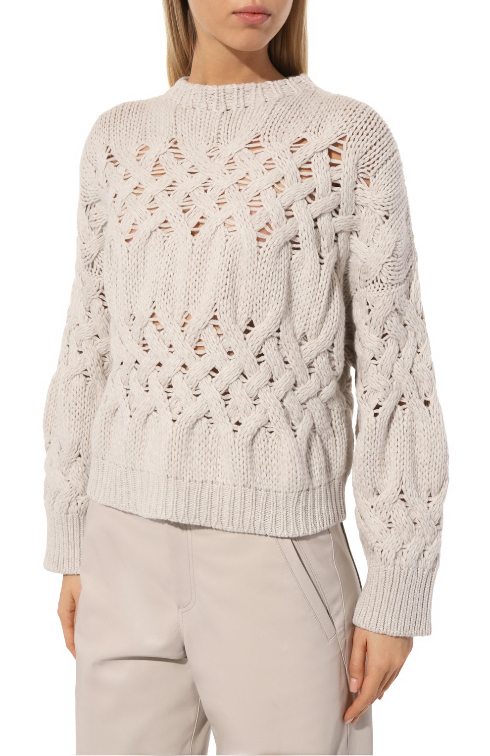 Кашемировый свитер BRUNELLO CUCINELLI, арт. M52367800, фото 3