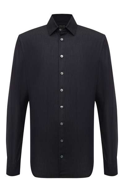 Мужская хлопковая рубашка GIORGIO ARMANI, арт. 3DSC62/SD4JZ