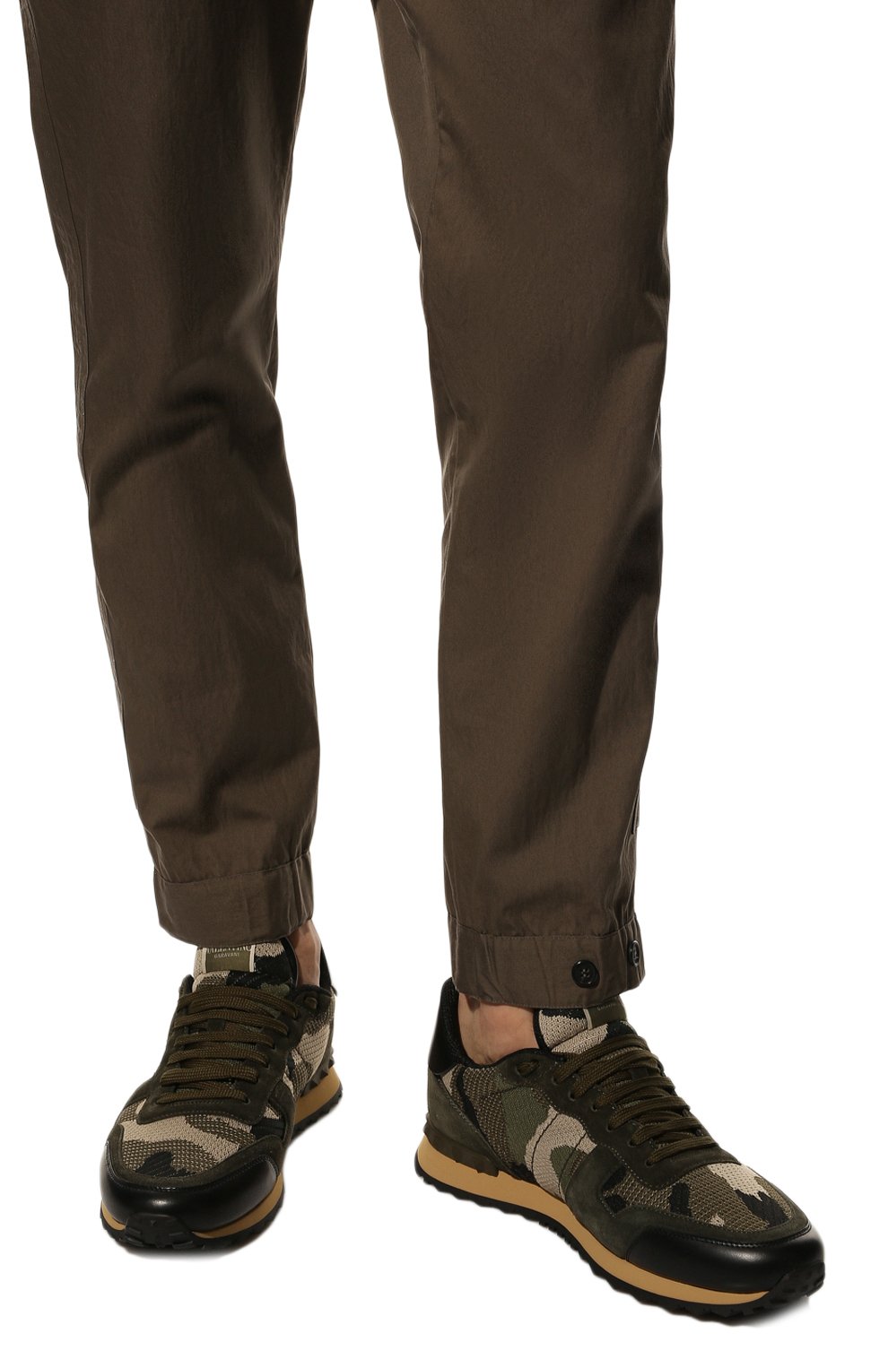 Ком бинированные кроссовки rockrunner VALENTINO, арт. UY2S0723/QRK, фото 3