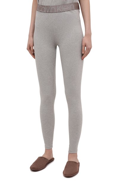 Хлопковые легинсы CALVIN KLEIN, арт. QS6512E, фото 3