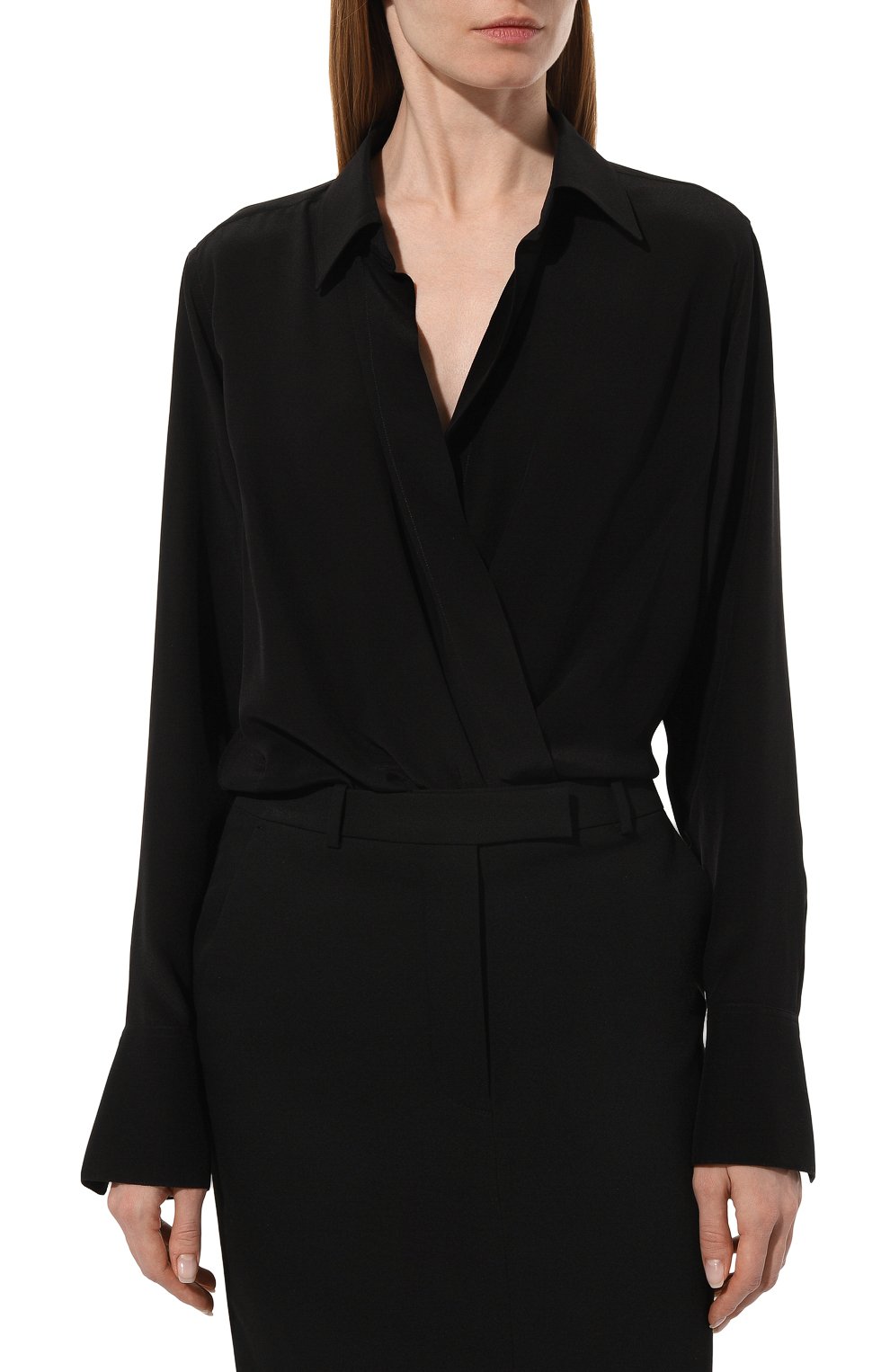 Шелковое боди SASHAVERSE, арт. BD001/shin/black/NY24, фото 3