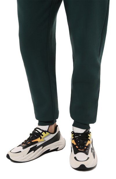 Комбинированные кроссовки run-row BALMAIN, арт. DM1VI355/LWB0, фото 3