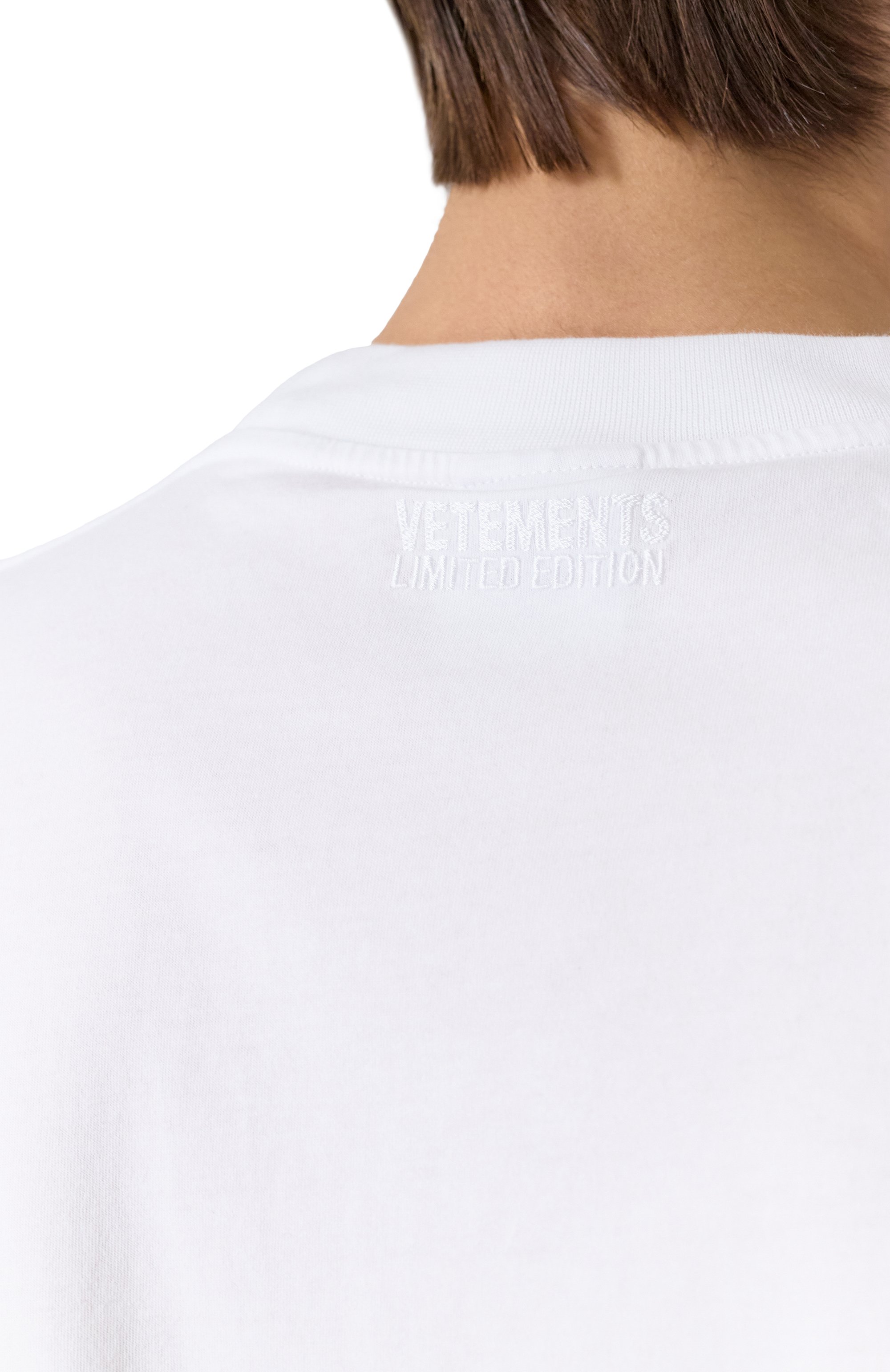 Хлопковая футболка VETEMENTS, арт. UA66TR705W, фото 9