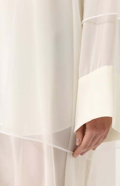 Платье-миди свободного кроя с длинным рукавом ISABEL BENENATO, арт. DJ32F17, фото 5