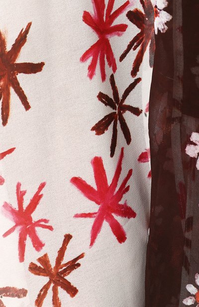 Приталенное шелковое платье-миди с принтом TATA NAKA разноцветного цвета по цене 99300 руб., арт. TN20009/PRINT GE0RGETTE, фото 5 Приталенное шелковое платье-миди с принтом TATA NAKA, арт. TN20009/PRINT GE0RGETTE, фото 5