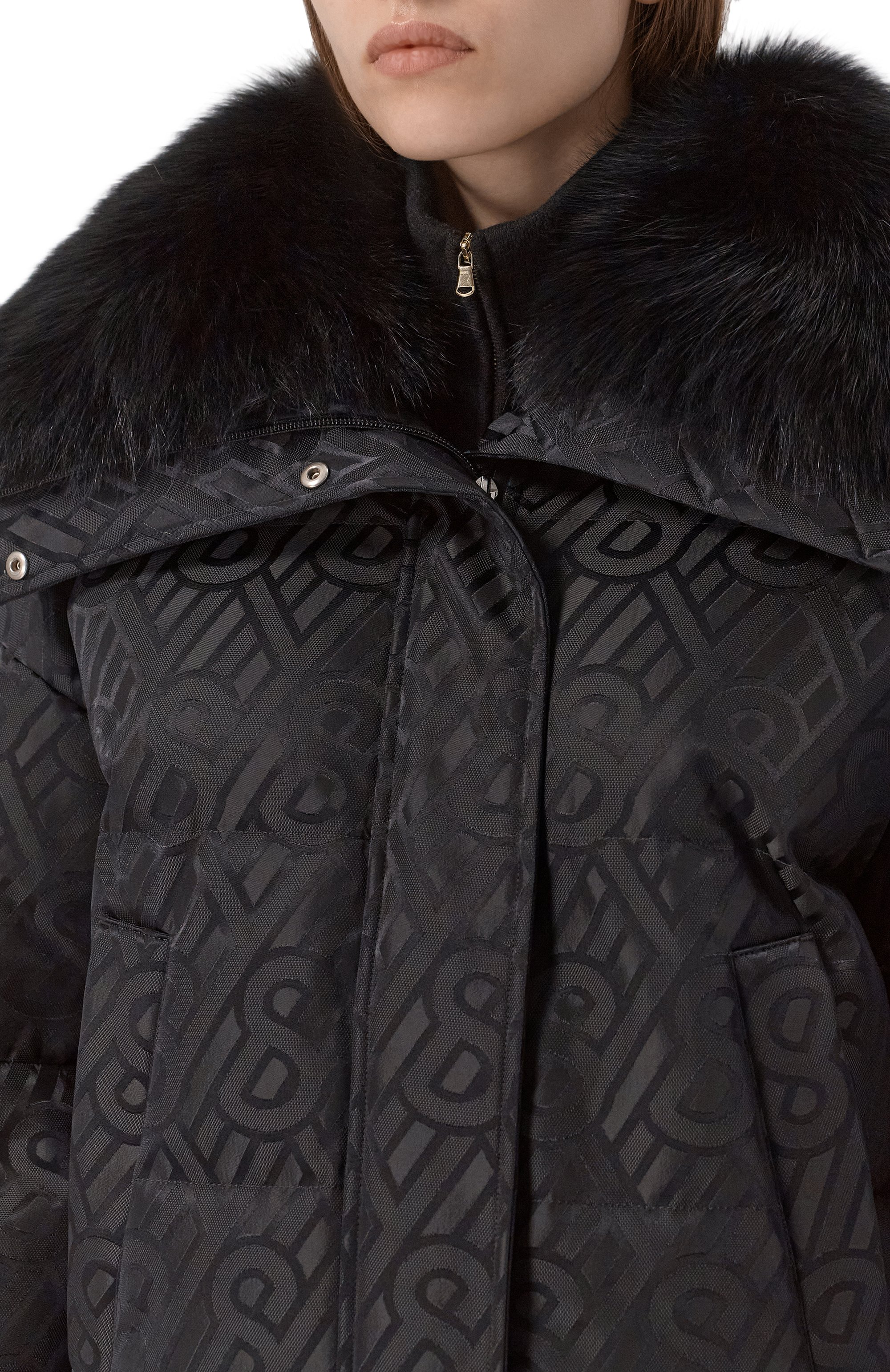 Пуховик с отделкой из песца YVES SALOMON, арт. KV00460/T20G, фото 5