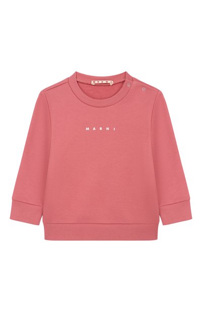 Хлопковый спортивный костюм MARNI розового цвета по цене 15950 руб., арт. M01607/M00V0, фото 2 Хлопковый спортивный костюм MARNI, арт. M01607/M00V0, фото 2