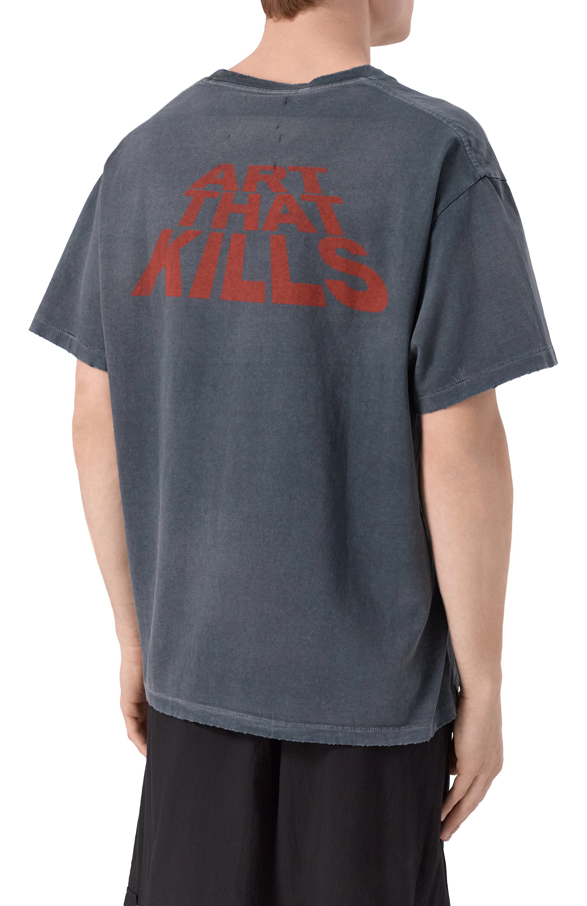 Хлопковая футболка GALLERY DEPT., арт. T0P007/C0TT0N, фото 4