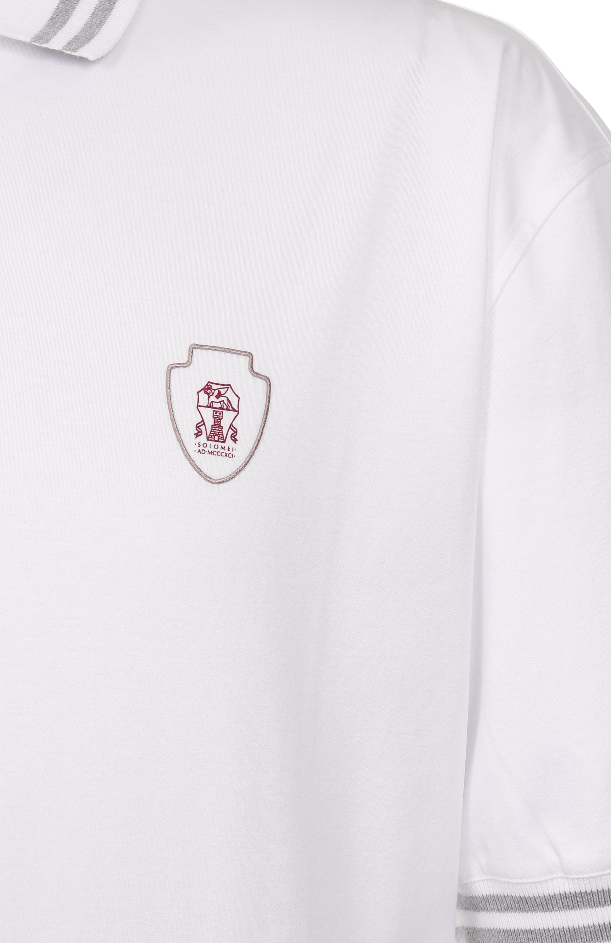 Хлопковое поло BRUNELLO CUCINELLI, арт. M0B133940W, фото 6