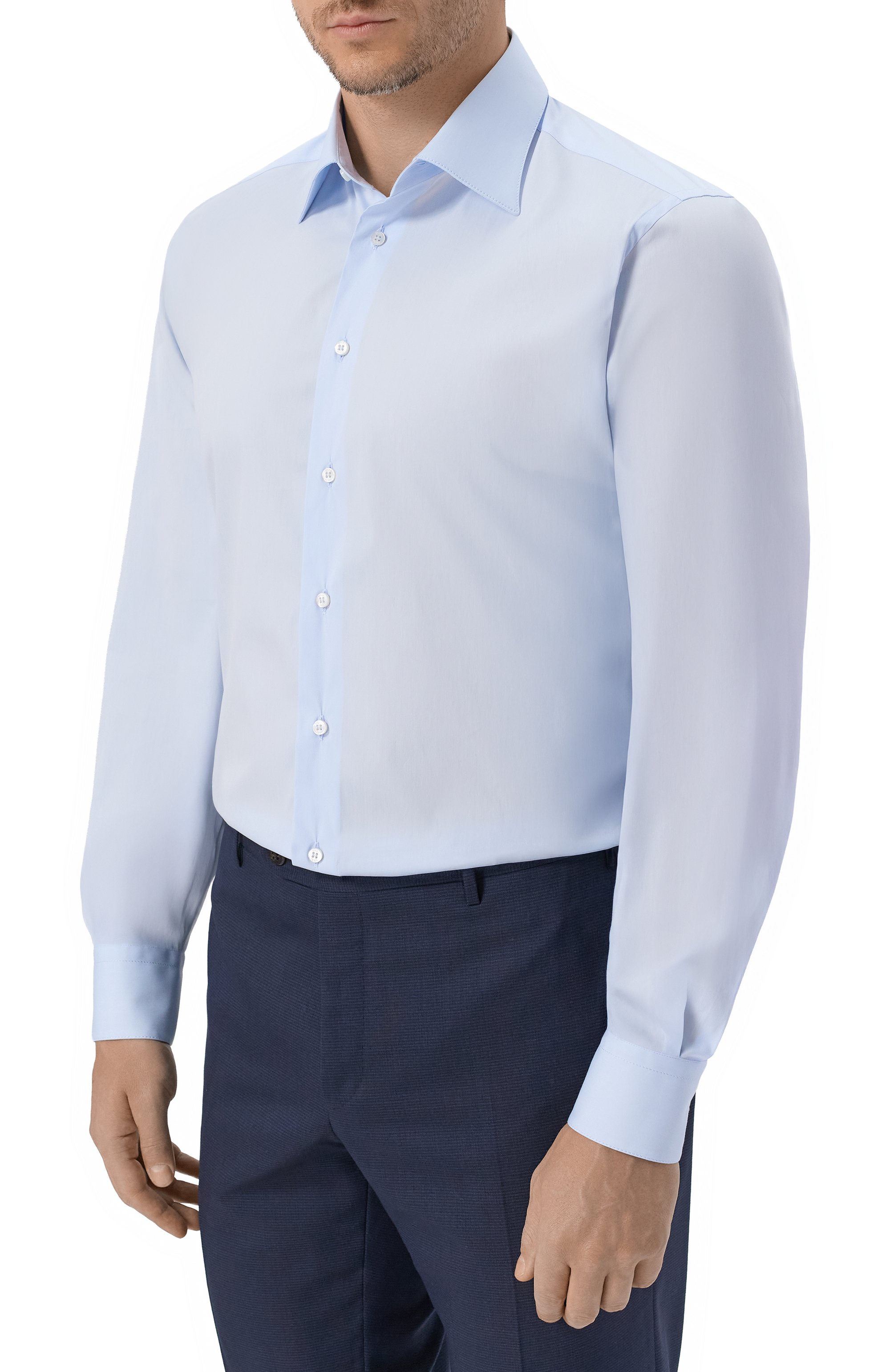 Хлопковая сорочка ZILLI, арт. CLAA01M010813119U_001, фото 3