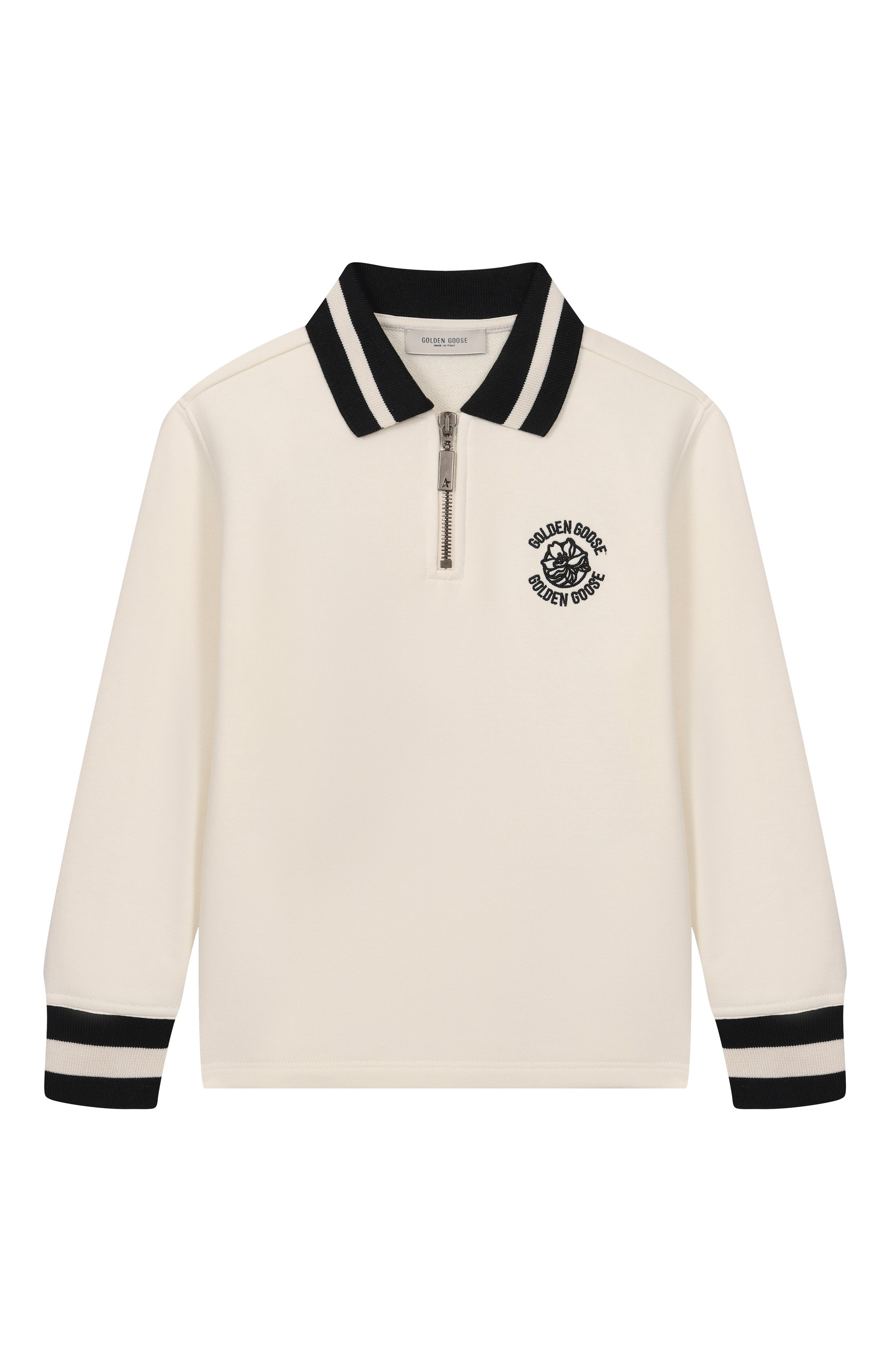 Хлопковое поло GOLDEN GOOSE DELUXE BRAND, арт. GKP02420.P002195, фото 1