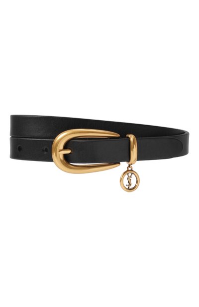 Женский кожаный ремень SAINT LAURENT, арт. A002NL/AAGLS