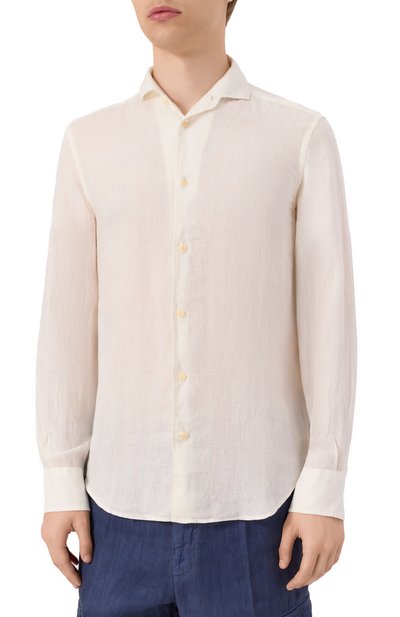 Льняная рубашка MC2 SAINT BARTH, арт. STBM CUBA/01033H, фото 3