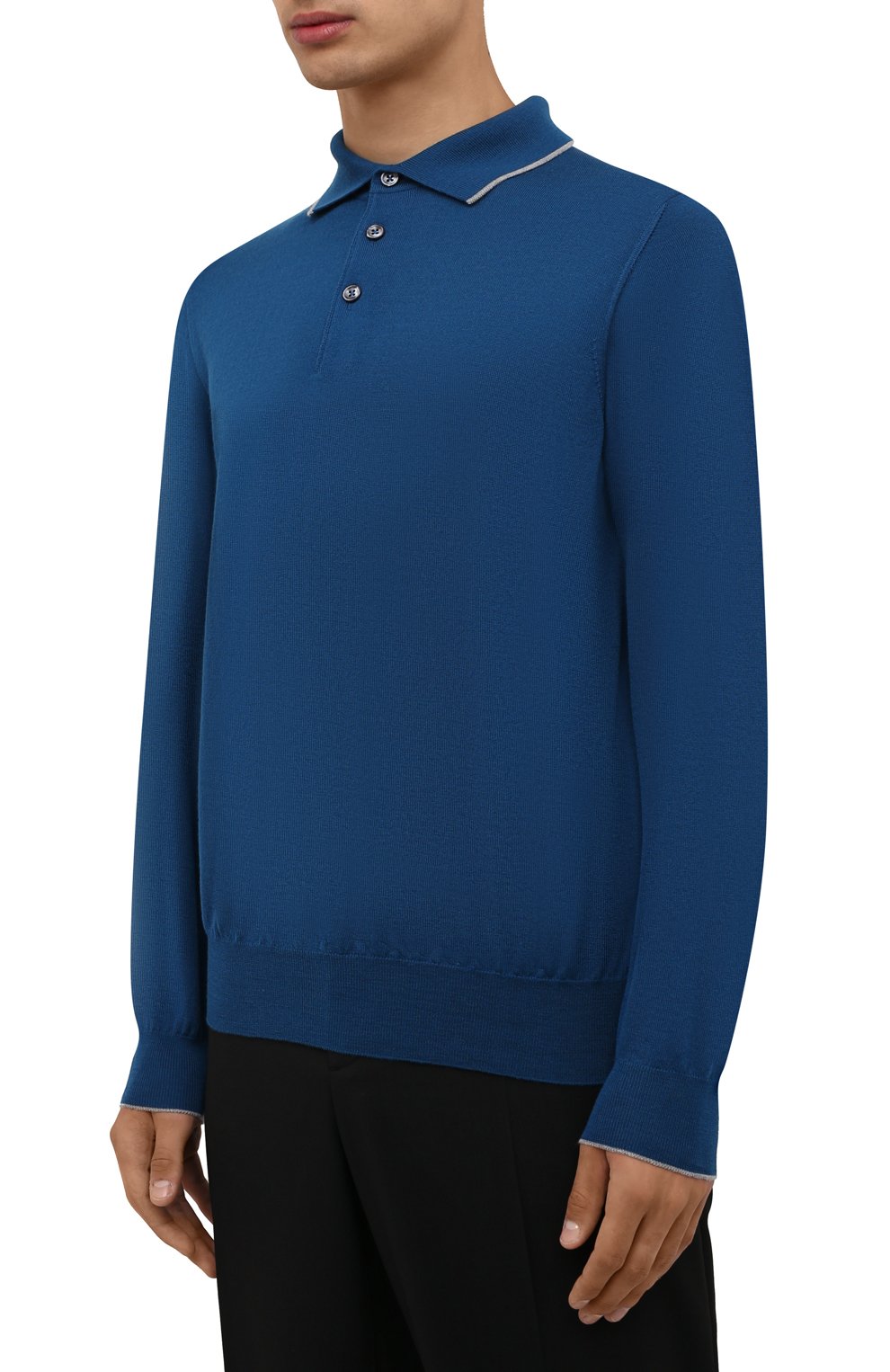 Поло из шерсти и кашемира FIORONI, арт. MK00T0C1, фото 3