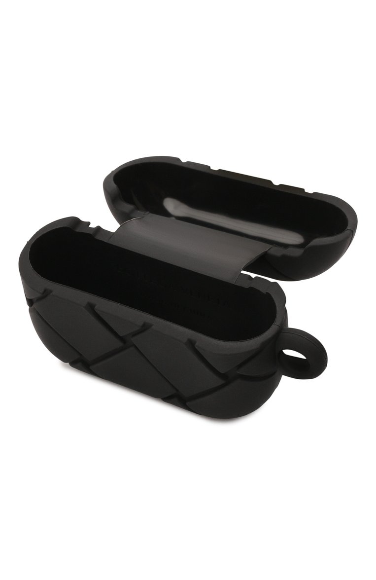 Чехол для airpods pro BOTTEGA VENETA черного цвета, арт. 691715/V0EY0 | Фото 3 (Материал: Пластик; Региональные ограничения белый список (Axapta Mercury): Не проставлено; Нос: Не проставлено)