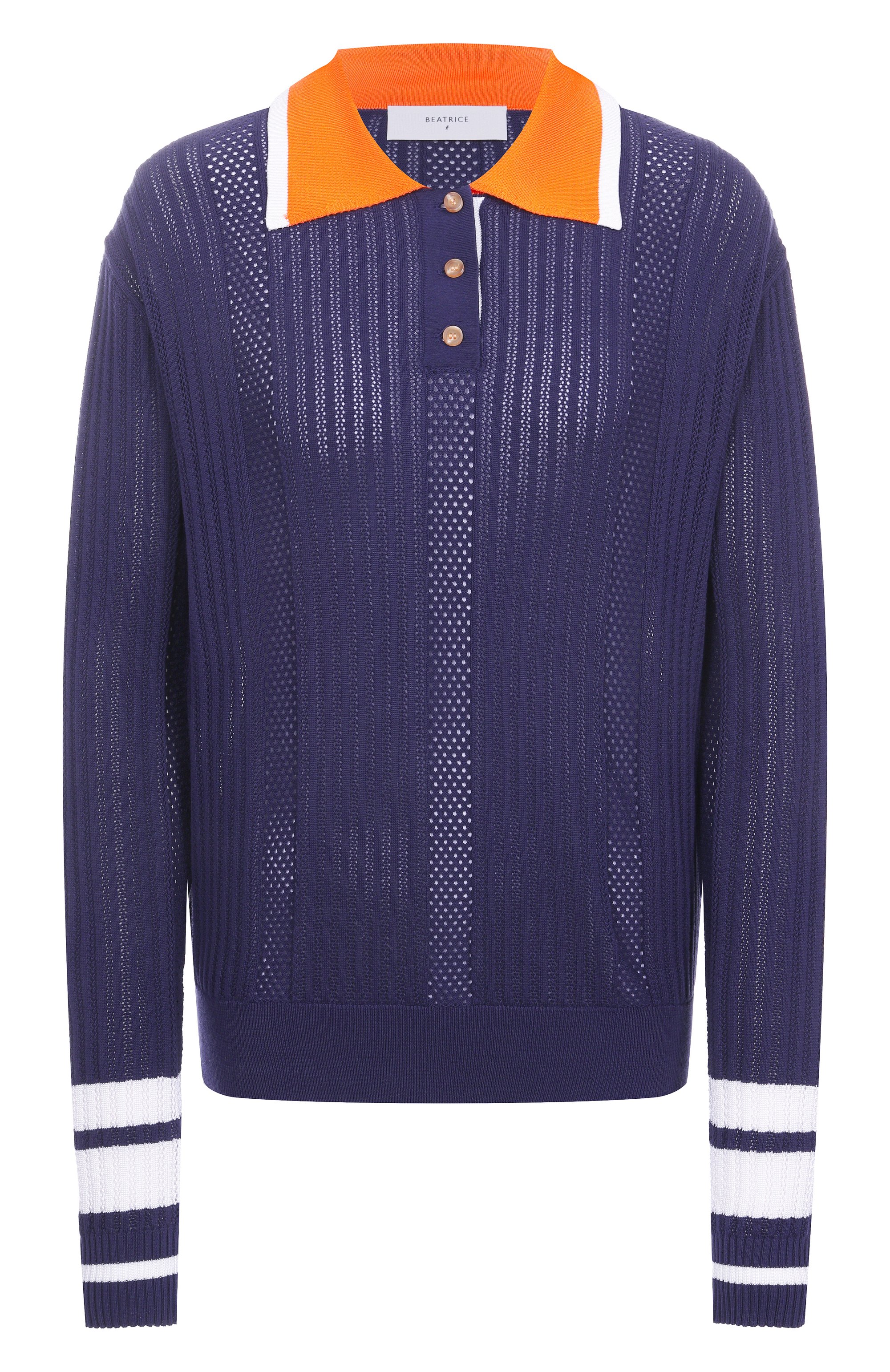 Поло из хлопка и вискозы BEATRICE .B, арт. 25FE8661TALITHA, фото 1