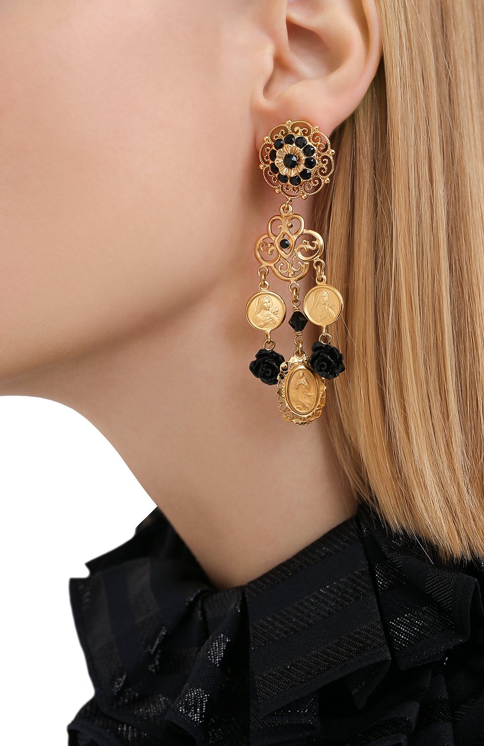 Клипсы DOLCE & GABBANA, арт. WEM8S1/W1111, фото 2