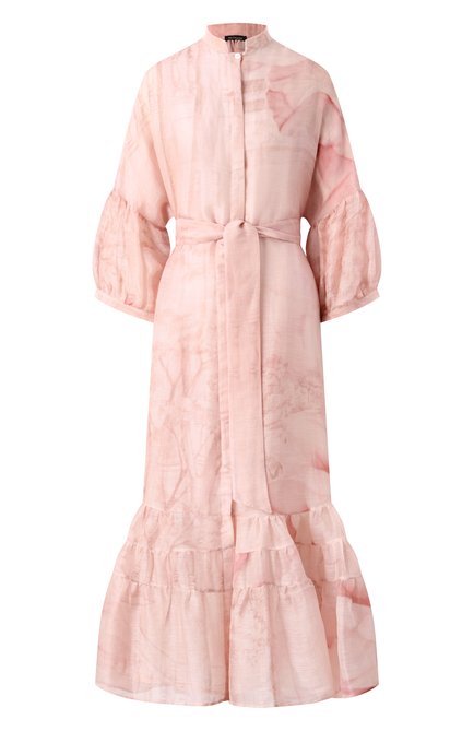 Женское платье изо льна и шелка KITON, арт. D59352K0928E01