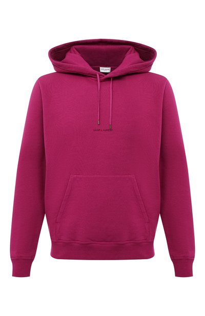 Хлопковое худи SAINT LAURENT, арт. 666166/YBQZ2, фото 1