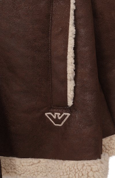 Дубленка из экомеха EMPORIO ARMANI, арт. EG000311/AF16040, фото 3