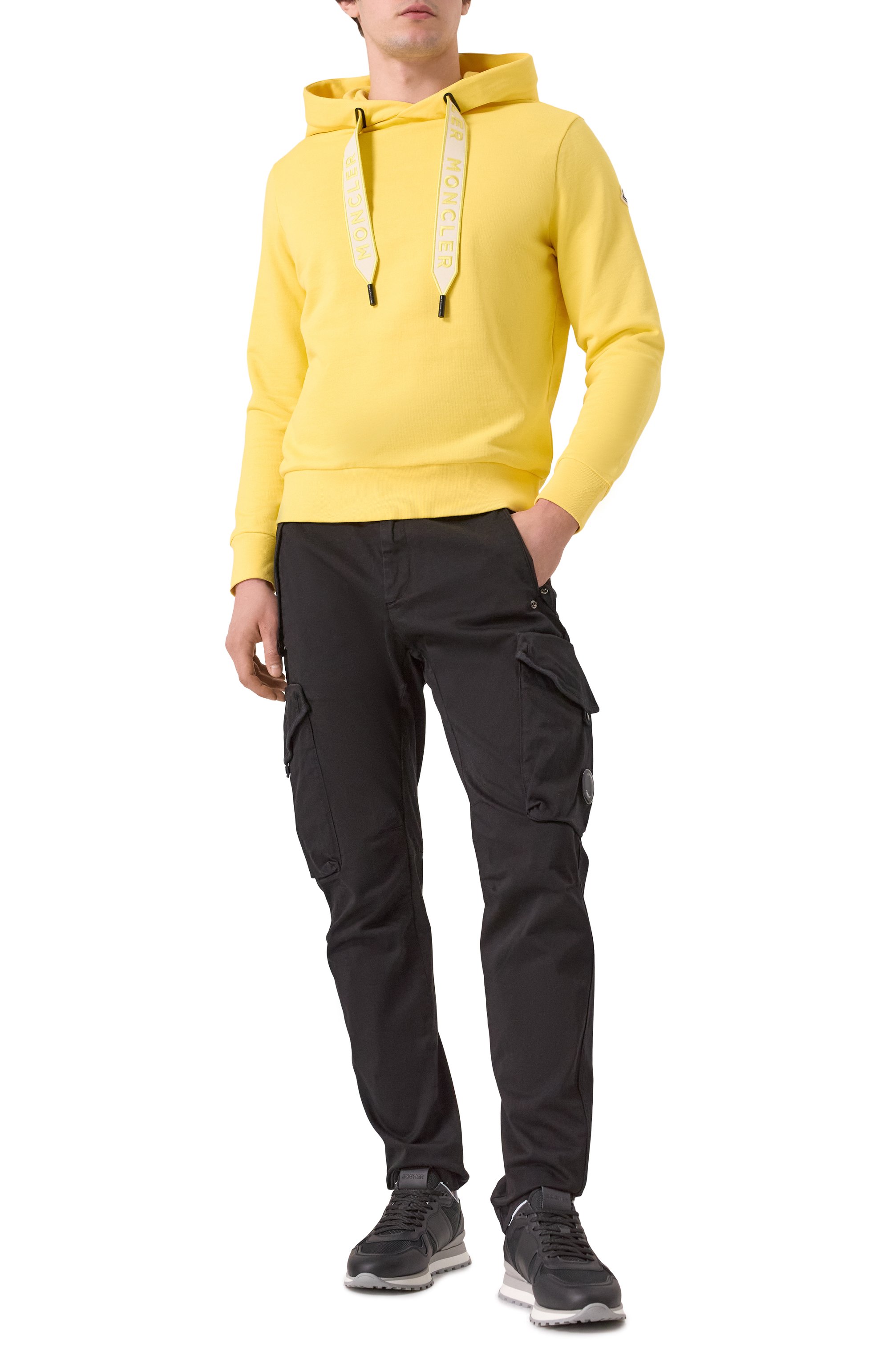 Хлопковое худи MONCLER, арт. 8G00023/809KR, фото 2