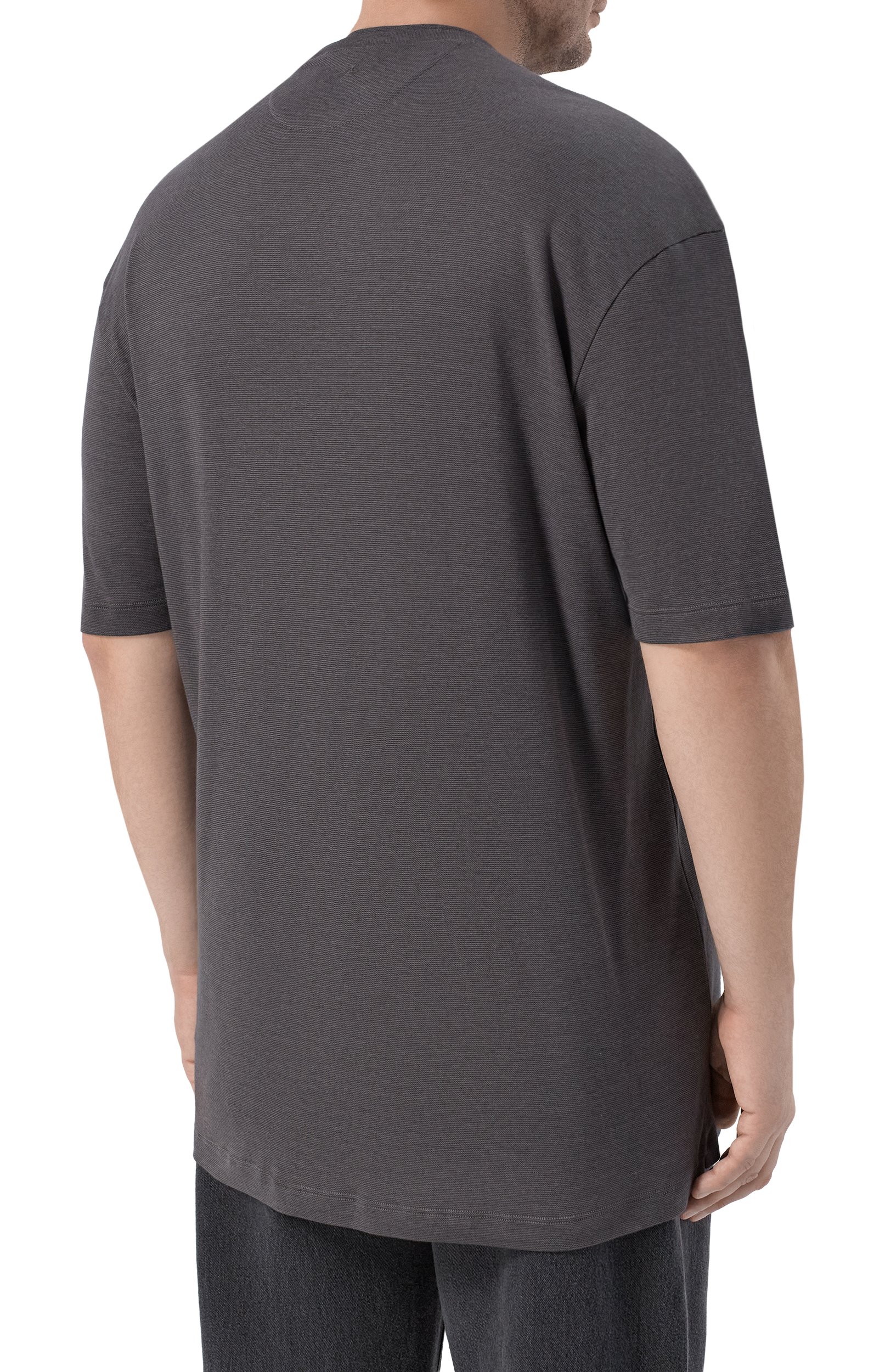Футболка из хлопка и лиоцелла PAUL&SHARK, арт. 15311602/3XL-6XL, фото 4