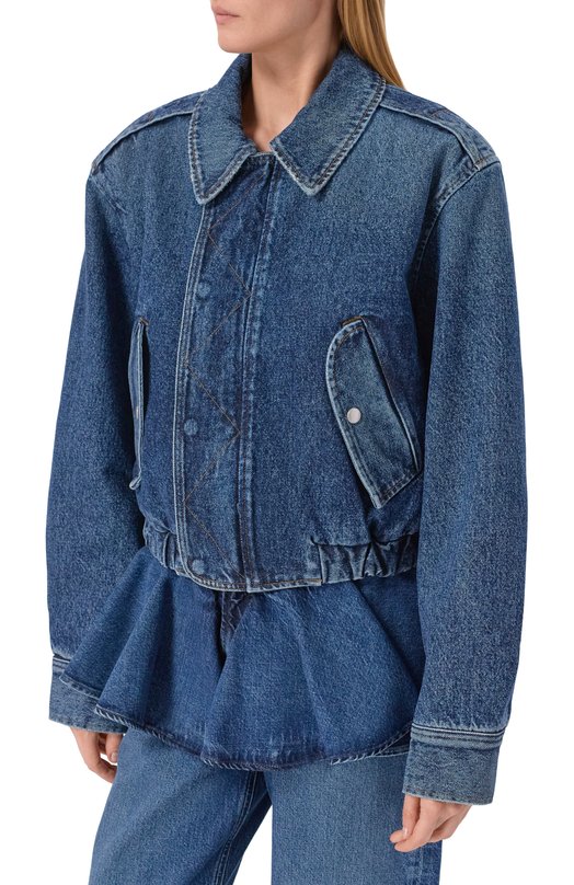 Джинсовая куртка Agolde A51241821 Синий  A51241821 Фото 3